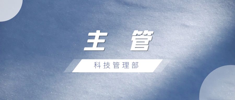 科技管理部主管
