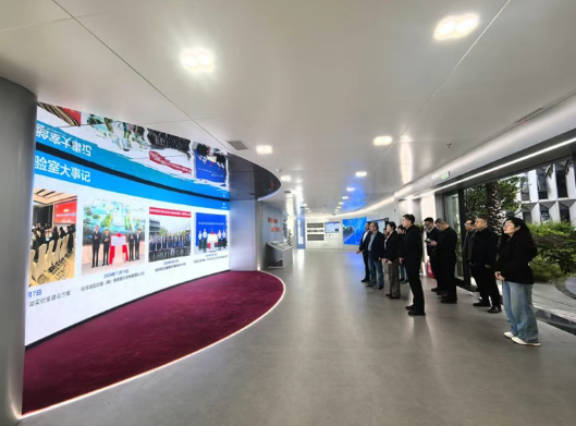 宁夏工信厅领导一行调研明月湖实验室 共话产业协同发展