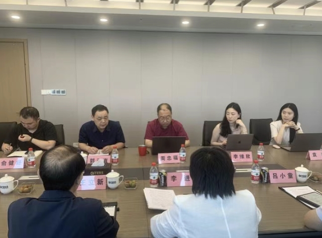 河南省新乡市商务局领导到访我院