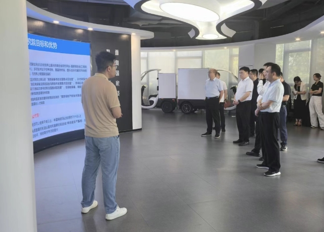 湖北省宜昌市科学技术局局长、西陵区区长一行到访我院