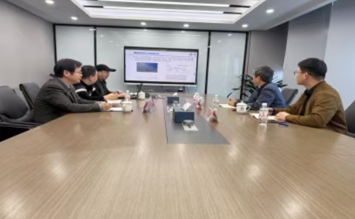 市经信委电子处专题调研明月湖实验室