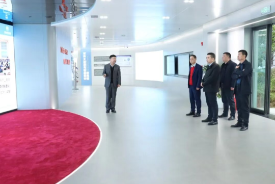 河南省永城市领导率队调研明月湖实验室